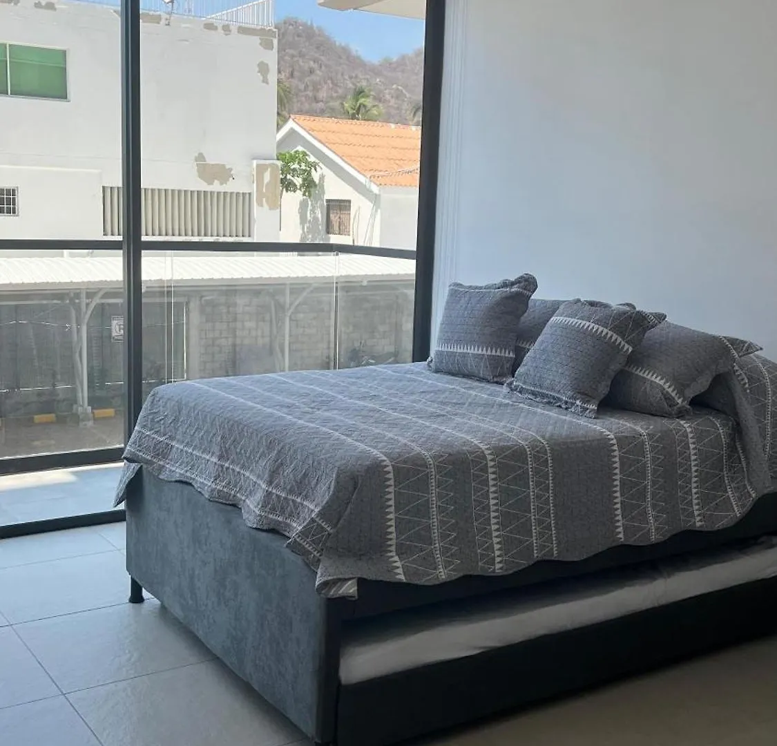 Aparta Suite Oceanview 205 - Pozos Colorados Санта-Марта Апартаменты